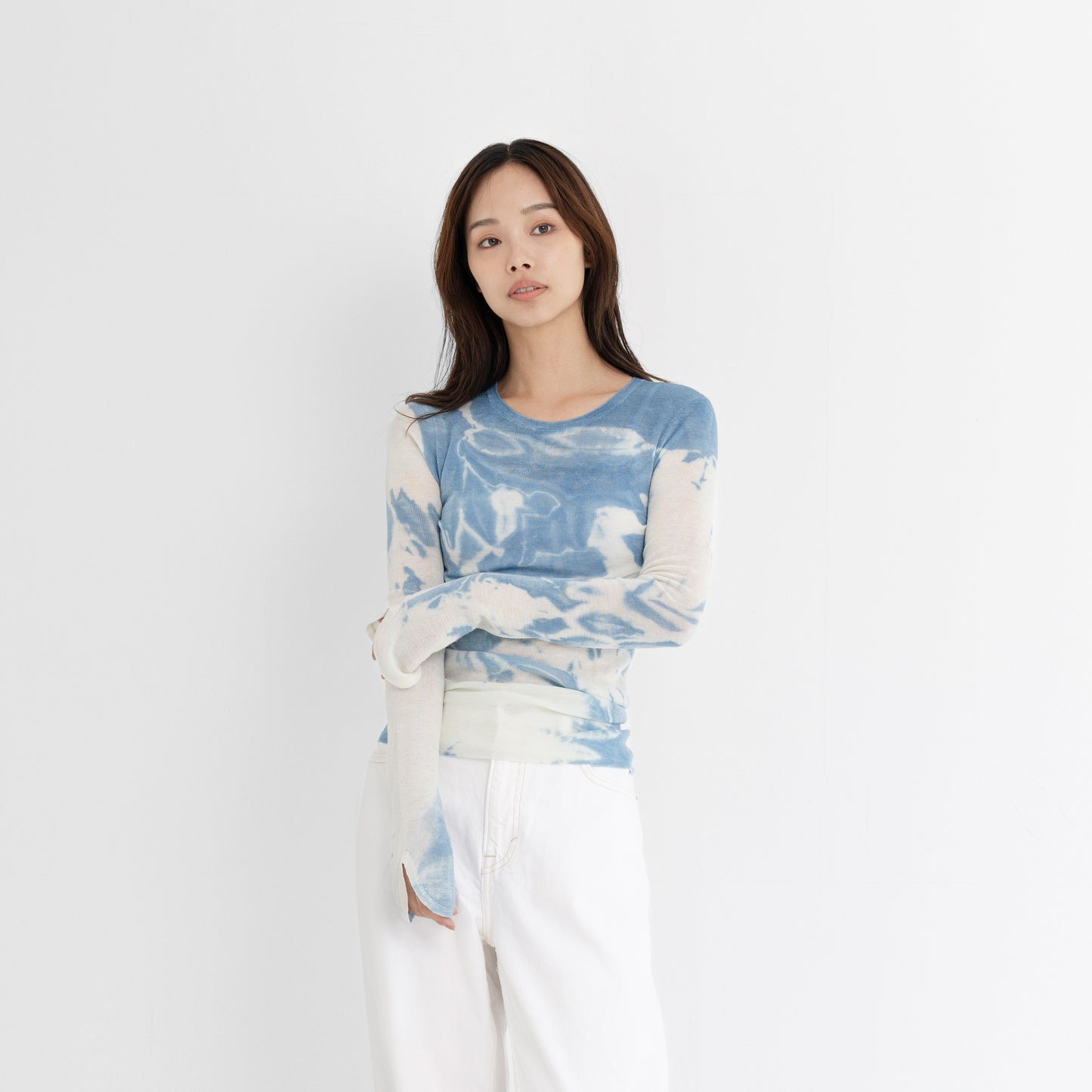 Plant Dye Ultrafine Wool Top - Indigo