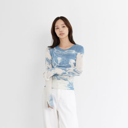 Plant Dye Ultrafine Wool Top - Indigo