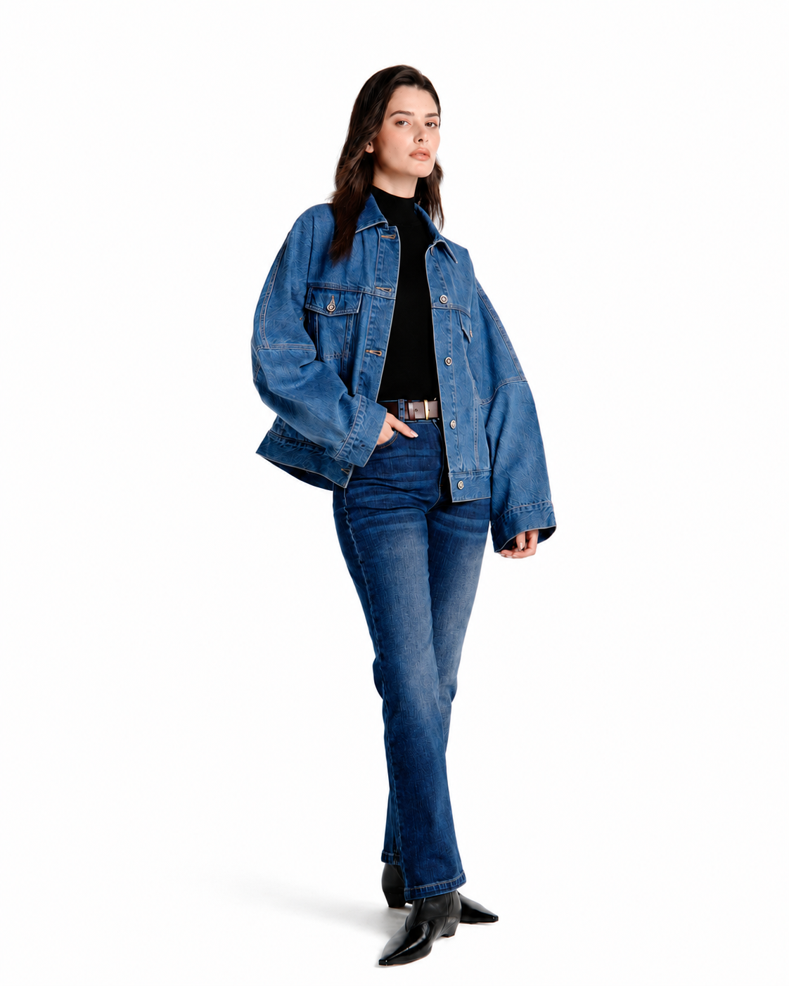 Oversized Volume Denim Jacket
