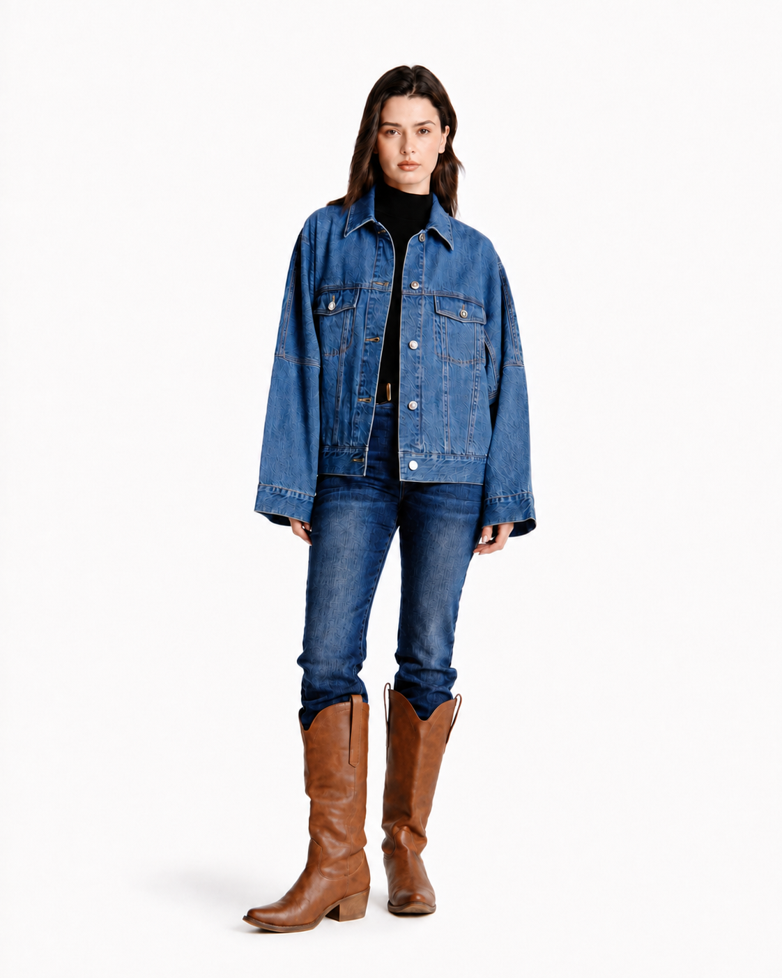 Oversized Volume Denim Jacket