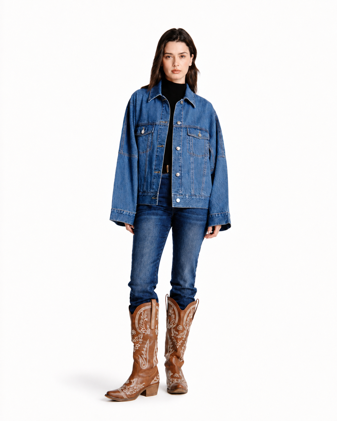 Oversized Volume Denim Jacket