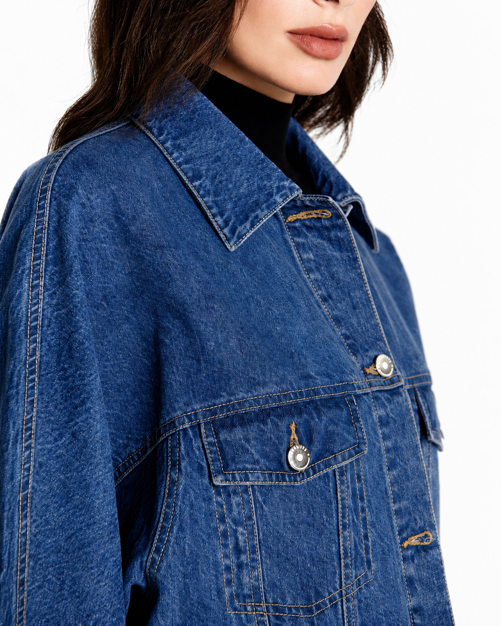 Oversized Volume Denim Jacket