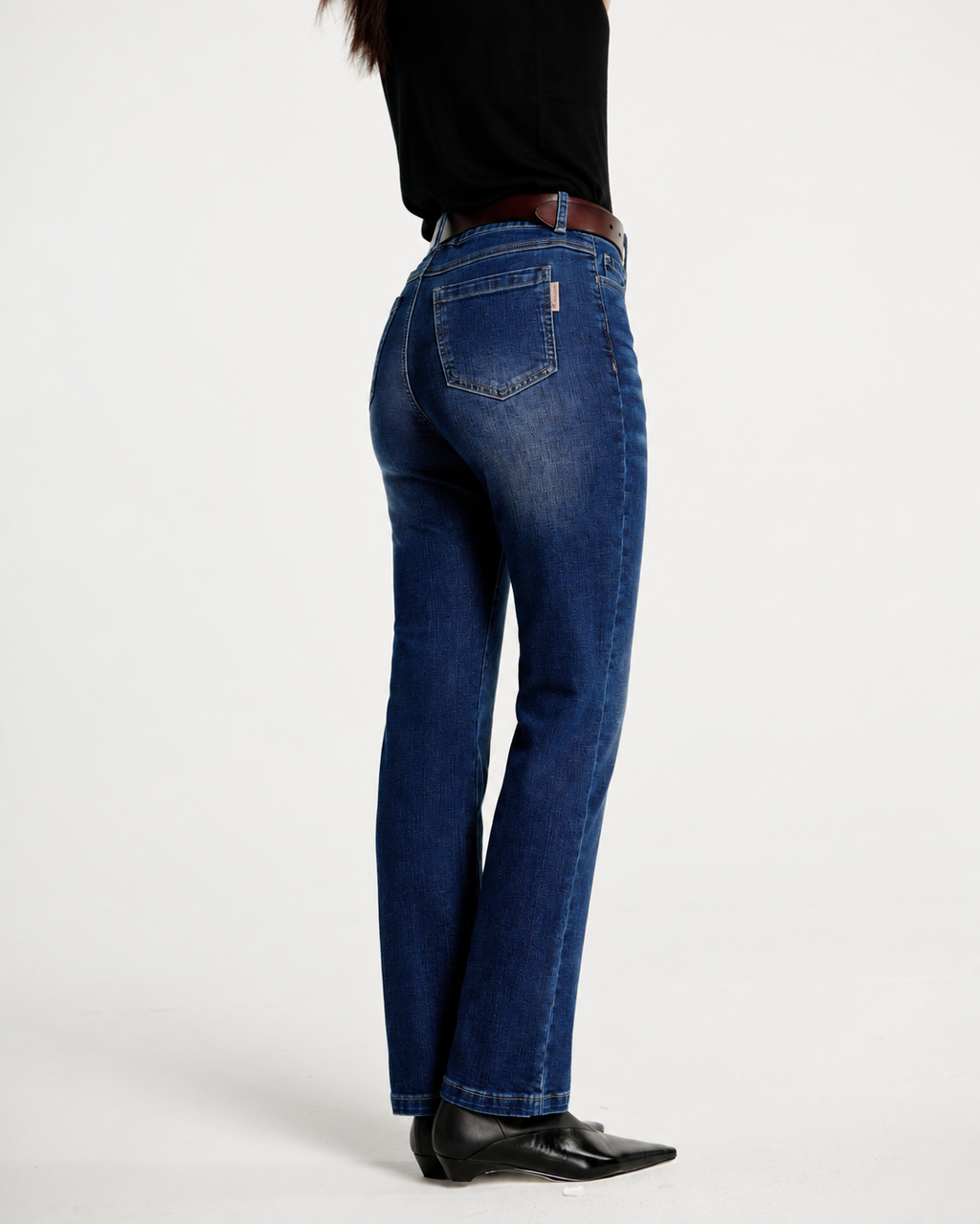 Shaping Straight Jean Navy
