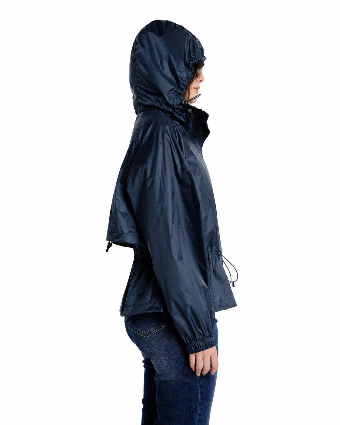 Water-Resistant Cinch Waist Jacket