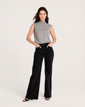 37.5® Thermoregulating Cashmere Sleeveless Turtleneck Grey