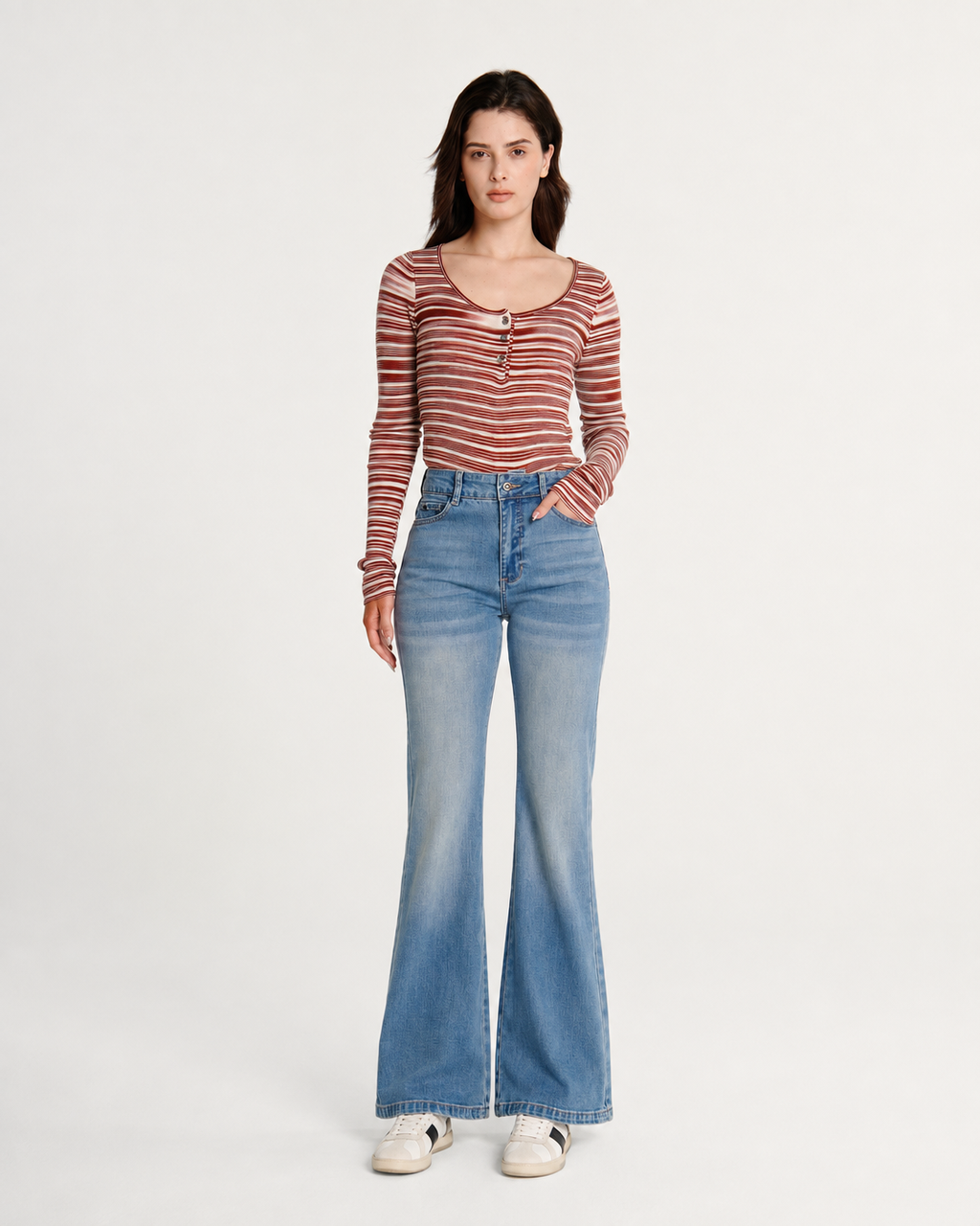 Shaping Bootcut Jean Blue