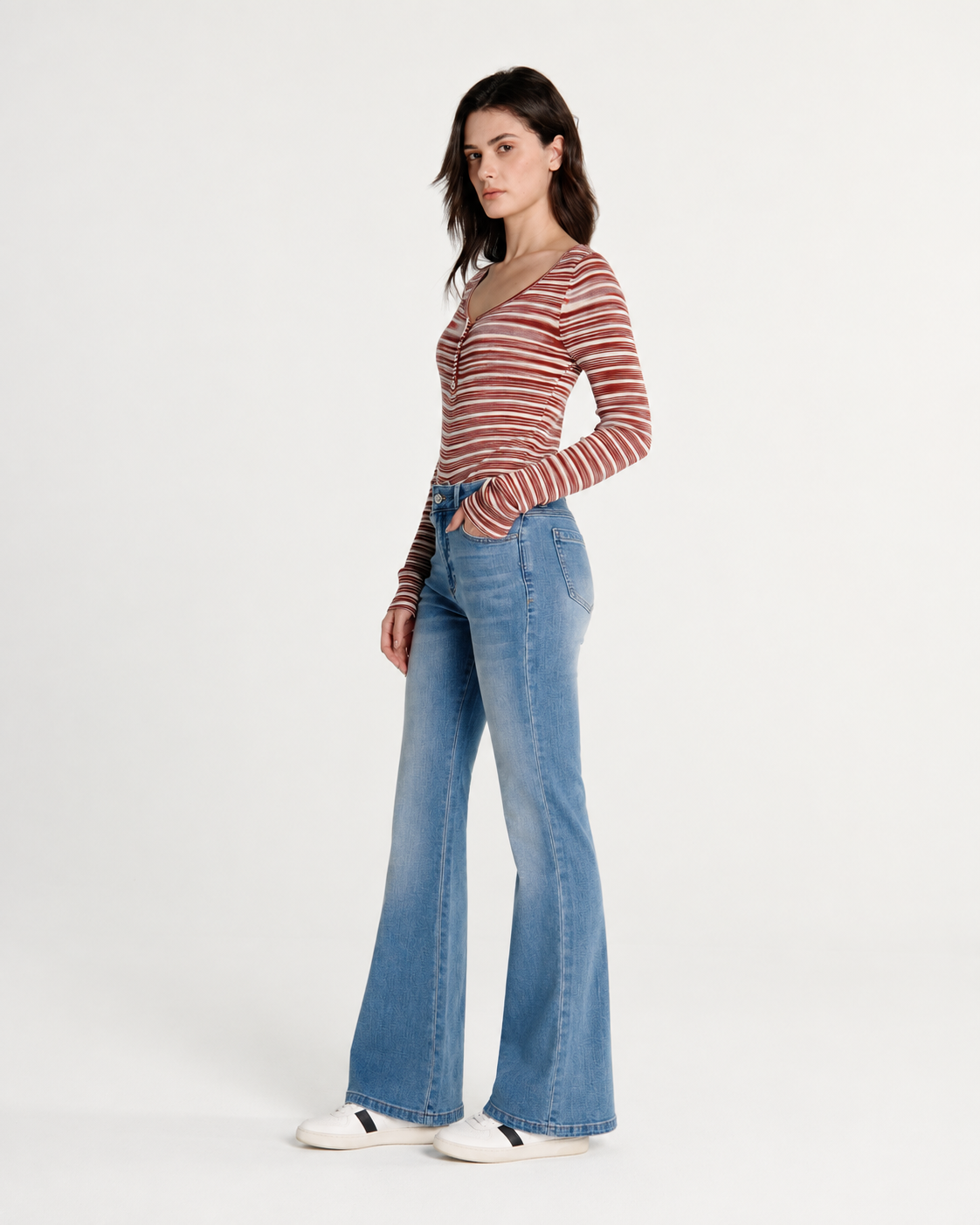 Shaping Bootcut Jean Blue