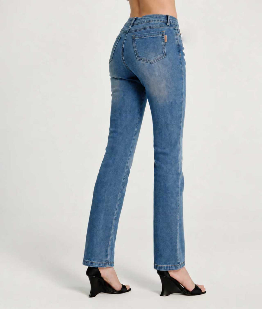 Shaping Straight Jean light Blue