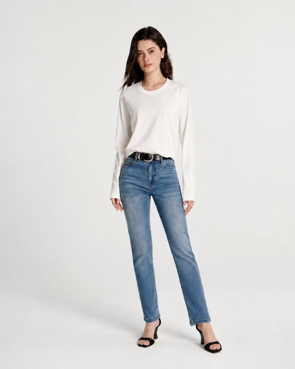 Shaping Straight Jean light Blue