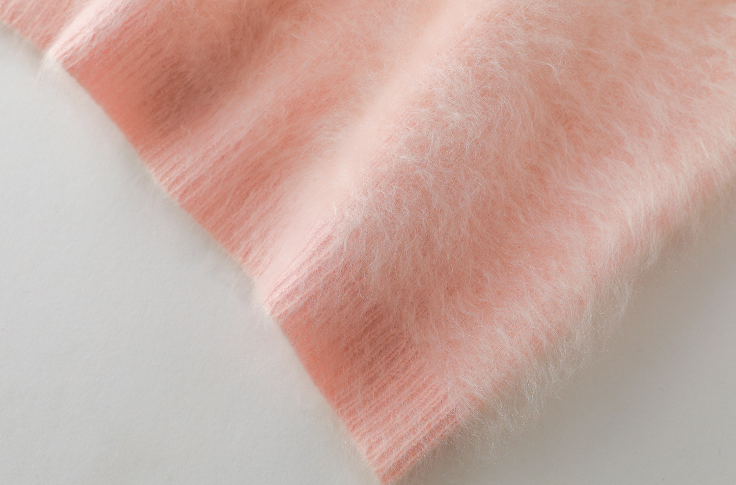 Plant Dye Japanese brushing Cashmere Vest - Pink