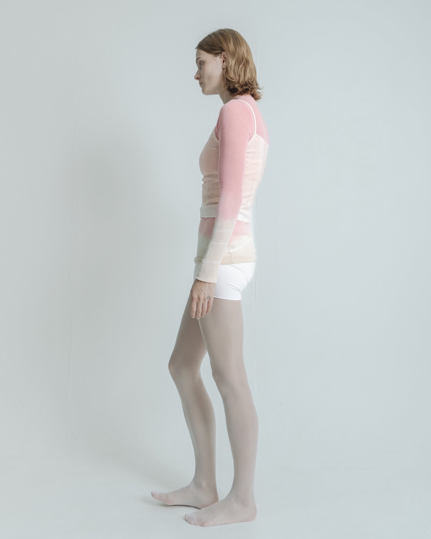 Plant Dye Ultrafine Wool Top - Pink